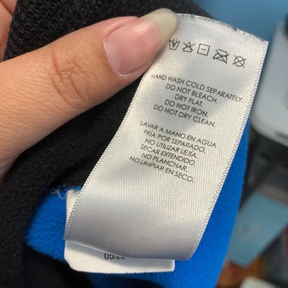 Spyder Boys Raider Sweater M 10/12 Blue Black Full Zip Pockets Jacket Outerwear - Picture 10 of 10